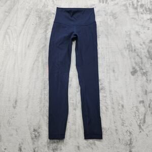 Lululemon Wunder Under High-Rise 25" Full-On Luxtreme Womens 2 True Navy Blue